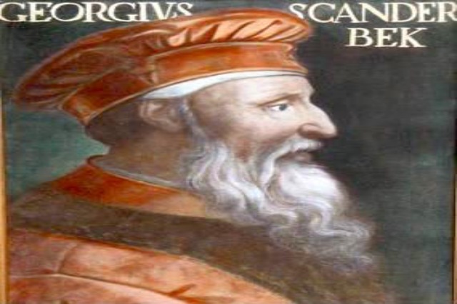 George Kastrioti Skanderbeg, National Hero of Albanians was born on May 6, 1405