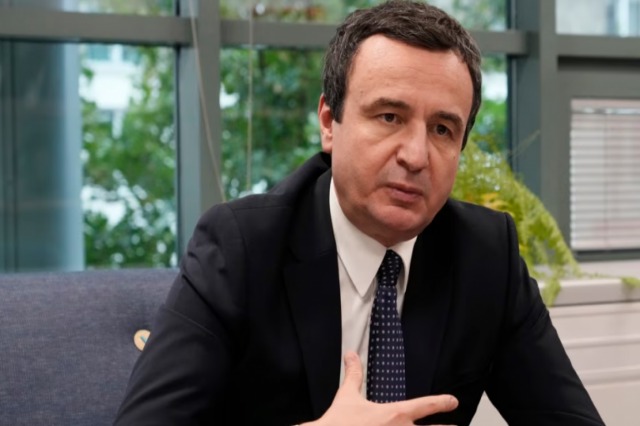Kosovan PM Kurti: Peace in the Balkans Is at Risk Amid Rising Regional Tensions