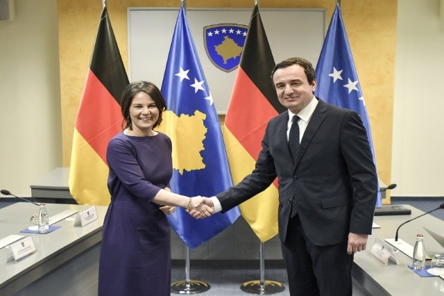 German Foreign Minister Annalena Baerbock : Kosovo has done its job in terms of visa liberalization. Now the European Union must do its job