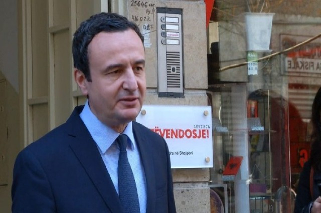Pm of Kosovo Kurti: There will be no meeting with the Serbian side for the moment