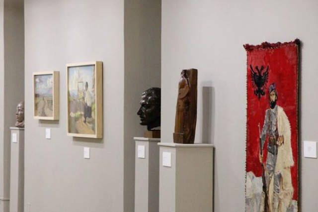 The National Art Gallery moves “outside the walls”, 55 works are exhibited in Pogradec