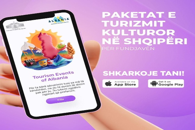 TEA application, cultural tourism package from the mountains of Kukës to the beaches of Himara