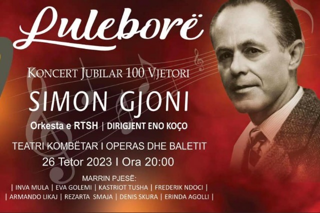 “Snowflower” for Simon Gjoni  on Thirsday, Eno Koço to conduct a concert for the general public