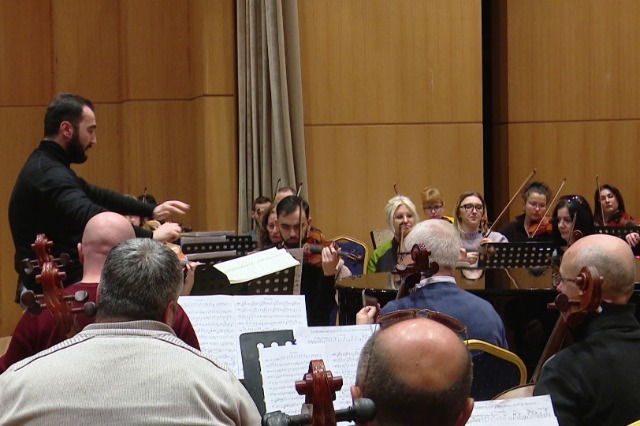 RTSH Symphony Orchestra, concert with Albanian and foreign music