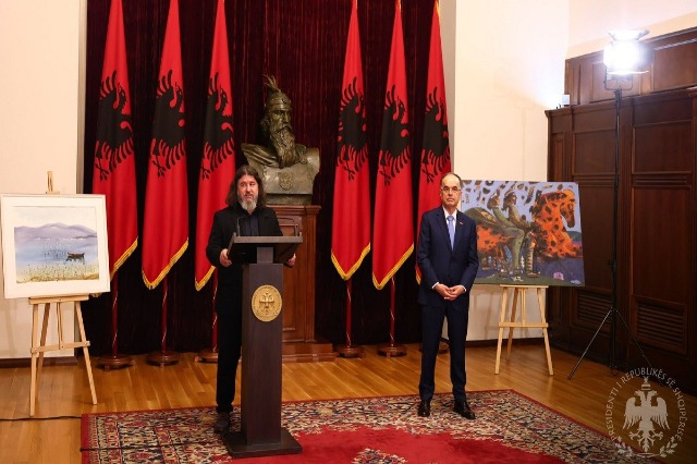 The exhibition “My Albania” by the painter Helidon Haliti opens in the Presidential Seat