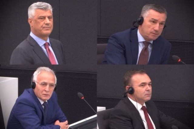 The trial against the former KLA Four leaders begins today! Tha√ßi, Veseli, Jakupi and Selimi declare themselves NOT GUILTY!
