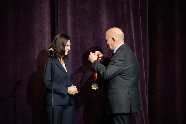 Abigeila Voshtina has been awarded the “Golden Eagle” medal