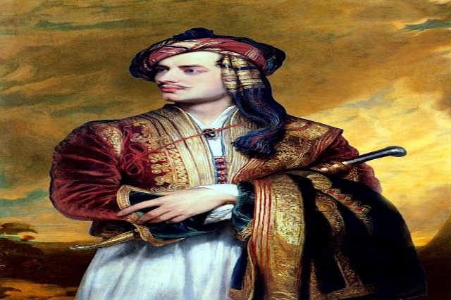 200 years ago, the English romantic poet Lord George Byron passed away
