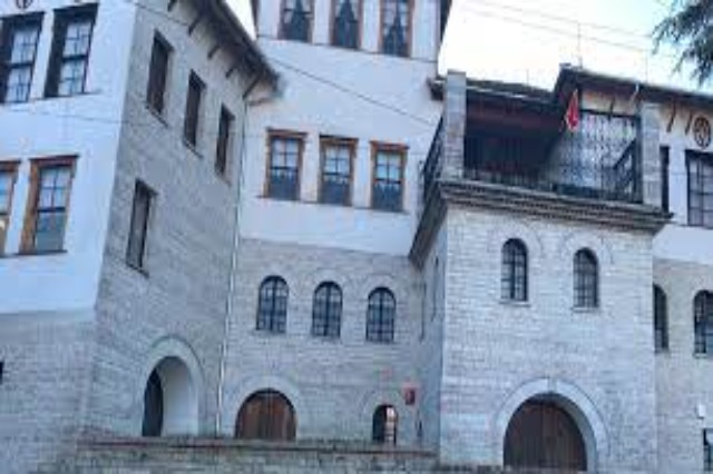The Ethnographic Museum of Gjirokastra, the most visited location of the stone city