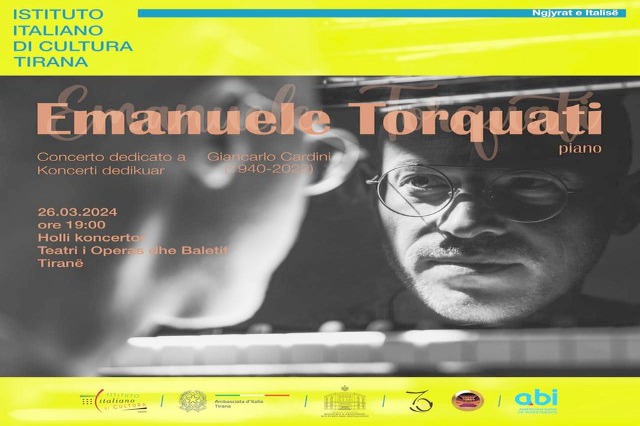 Internationally renowned pianist Torquati, recital at Opera House