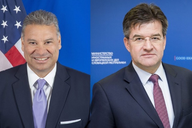 Escobar and Lajçak: Kosovo an equal party in the dialogue. Nothing can be imposed on Kosovo without its consent