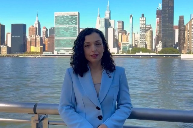 New York, President Osmani: Kosova is a factor for regional developments
