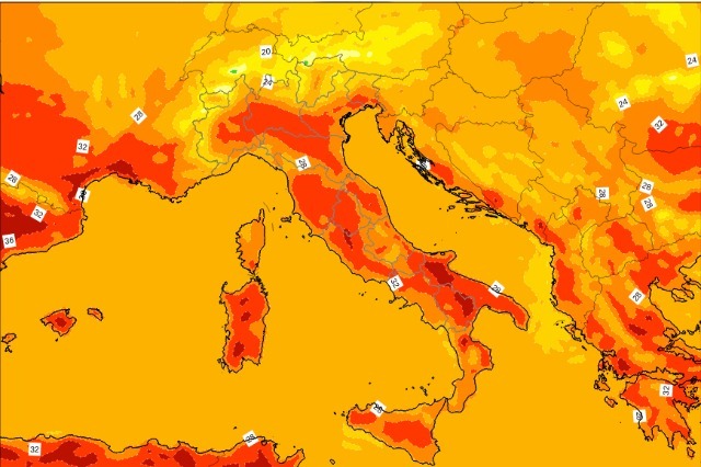 Weather forecast in the country, region and Kosovo, rising temperatures
