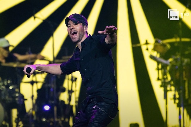 Latin pop star Enrique Iglesias is performing in Tirana on June 30