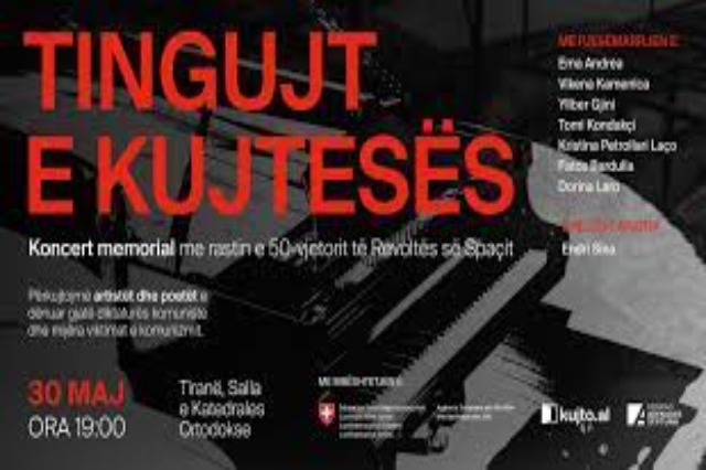 “Sounds of memory”, commemorative concert on the 50th anniversary of the Spaç Revolt