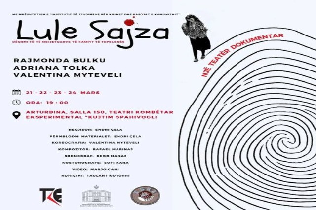 “Lule Sajza”, the theatrical show, evidence of communist persecution