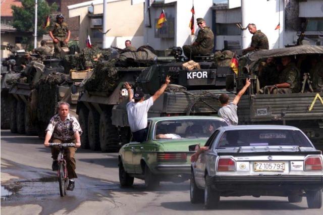 Kosovo commemorates the entry of NATO troops in 1999, liberating the country from Serbo-Montenegrin forces