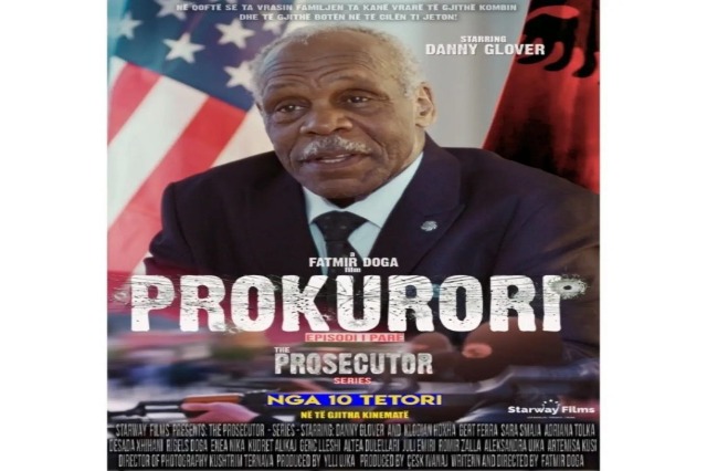 The director of the film ‘The Prosecutor,’ Danny Glover, felt very well in Albania and left in tears