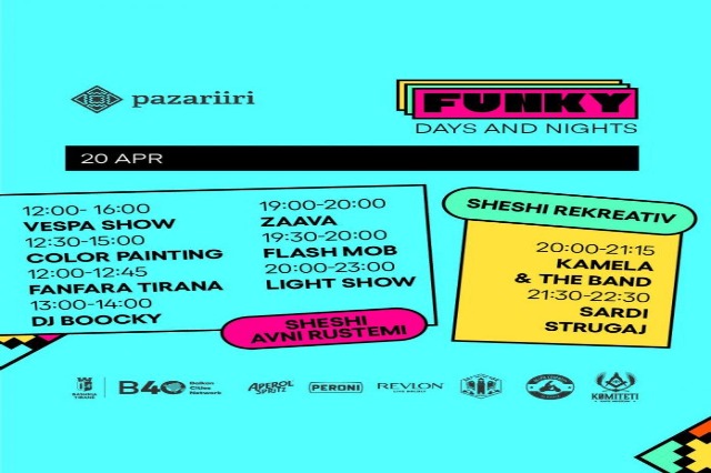 “Funky Days & Night”, 3 magical days at the New Bazaar