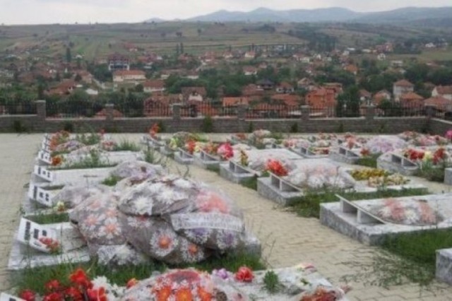 Kosova commemorates the 25th anniversary of the massacre of boys and men by Serbian forces in Krelan of Gjakova