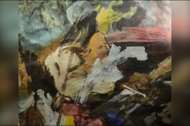 Undiscovered works of Guri Madhi are exhibited, among them, abstractions and nudes banned in the dictatorship