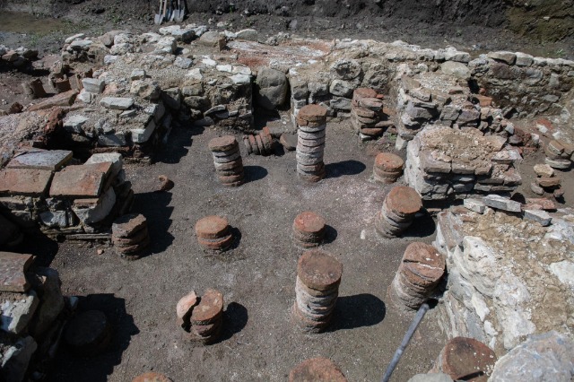 European Days of Archaeology, Margariti in the Roman Baths in Belsh
