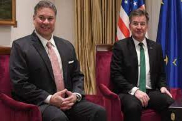Escobar and Lajçak discuss the situation in Kosovo and the region with NATO ambassadors
