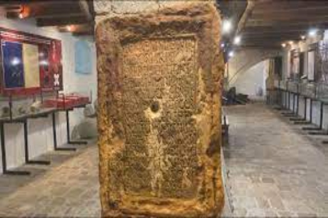 A rare epigraph is exhibited where Shkodra is mentioned for the first time