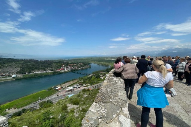 Rozafa Castle of Shkodër, the number of visitors ever increasing during 2023