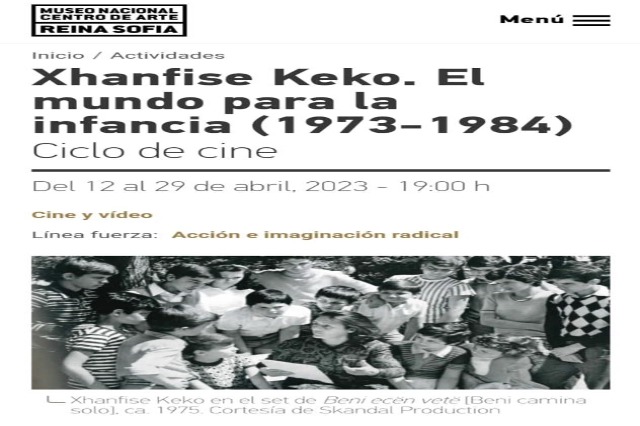 The films of director Xhanfise Keko in Spanish cinemas