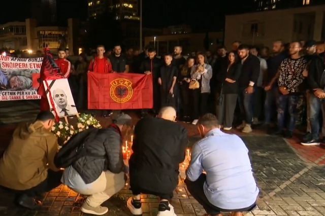 Fell in the line of duty in front of the Serbian forces, tributes are held in Tirana in honor of Kosovan Officer Afrim Bunjaku