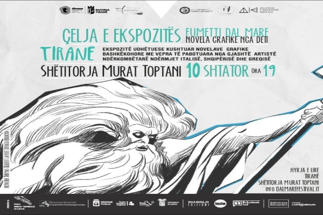 “Graphic Novel from the Sea”organized by the Creative Industry Agency of Tirana to be opened on the 10th of September
