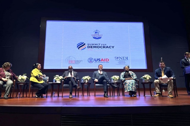 Konjufca at the Summit for Democracy in the US, Kosova has made extraordinary progress