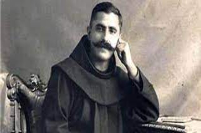 Franciscan cleric Shtjefën Gjeçovi, an Albanian patriot and a diligent researcher