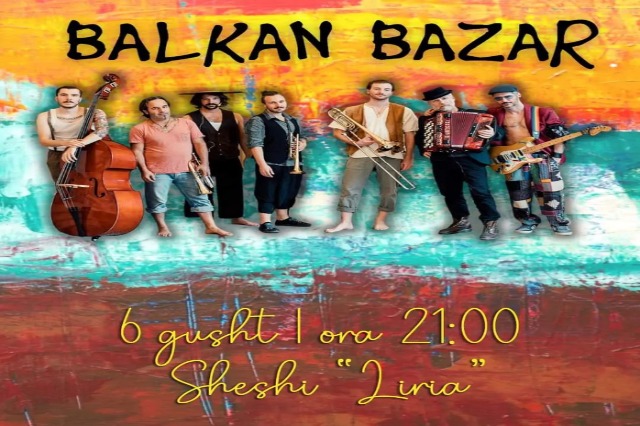 Young Albanians and Italians are bringing Balkan music tonight to ‘Liria’ Square in Durrës