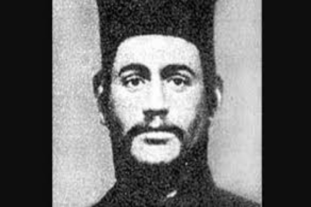 Papa Kristo Negovani, an Albanian national figure, priest, poet, teacher, writer and publisher