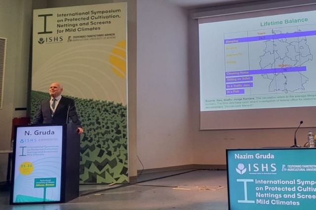 The international symposium in Athens was opened by academician Nazim Gruda