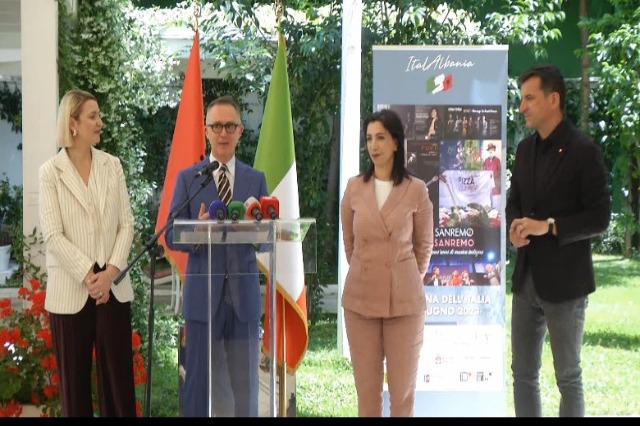 Ceremony organized on the inauguration of the ‘Week of Italy’,
