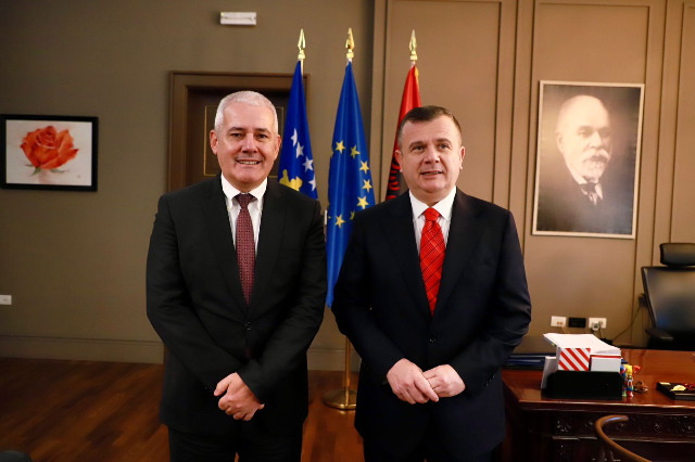 Balla hosted Sveçla: Excellent cooperation with Kosovo through 26 agreements