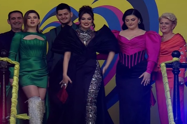 Liverpool/ Albina Kelmendi on the Eurovision 2023 carpet: We are very proud to represent Albania