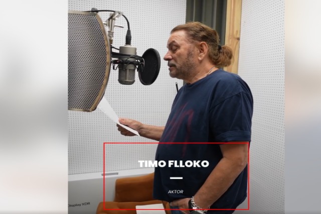 “Donate Your Voice,” Timo Flloko with Kadare’s Poetry for the Audio-Digital Library for Blind Children