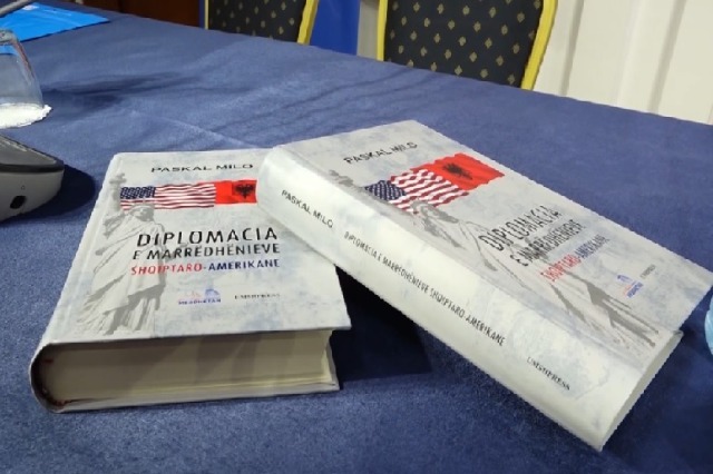 New book “Diplomacy of Albanian-American relations” released by historian Paskal Milo
