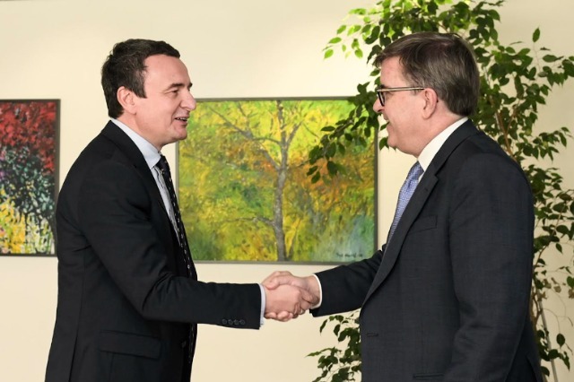 Bilateral Cooperation and Dialogue with Serbia Focus of Meeting Between PM Kurti and U.S. Assistant Secretary James O’Brien