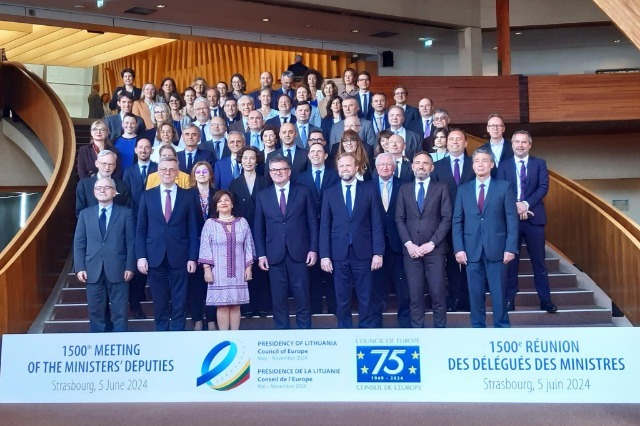 Lajcak Informs the Council of Europe about the Kosova-Serbia Dialogue