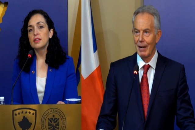 Kosova Liberation, Osmani to Blair: Hero of Freedom and Democracy! Former UK Prime Minister: You Must Join the European Family