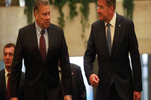 Escobar and Lajcak in Belgrade and Pristina at the beginning of the week. Attempt to defuse the situation