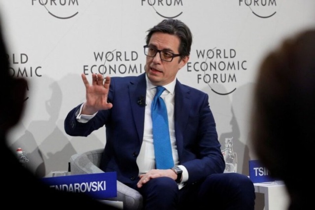 Davos Forum/ Pendarovski: Balkans in danger from Russian influences, NATO and EU should pay attention to the region