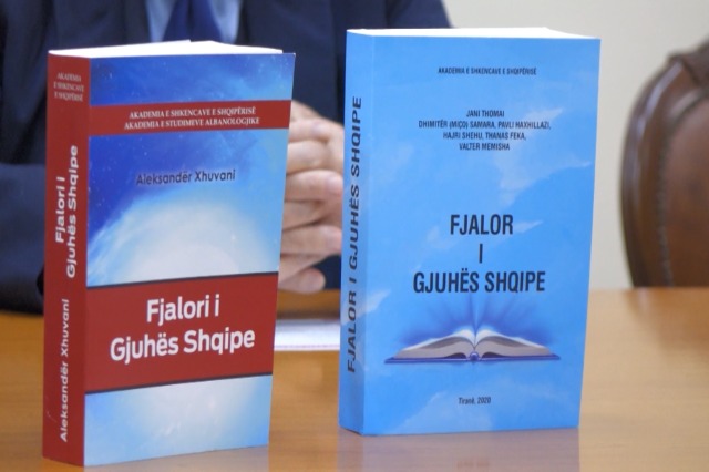 The Academy of Sciences promotes 2 dictionaries of the Albanian language