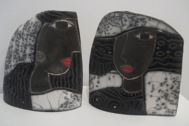Ceramic exhibition at the Art Gallery in Tirana