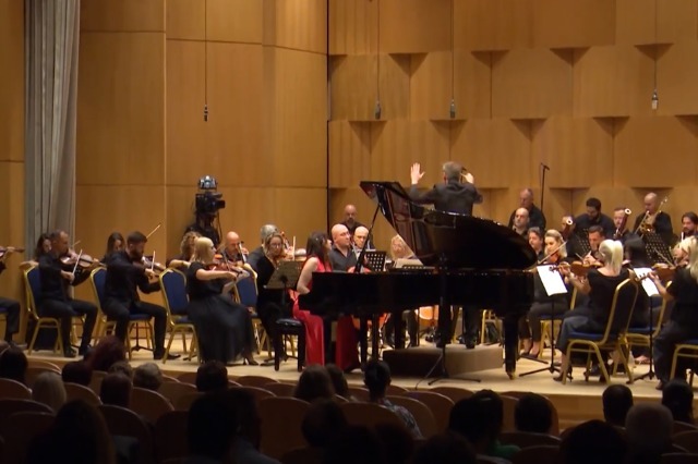 RTSH Orchestra Concert, Retrospective by Kris Sopiqoti on stage